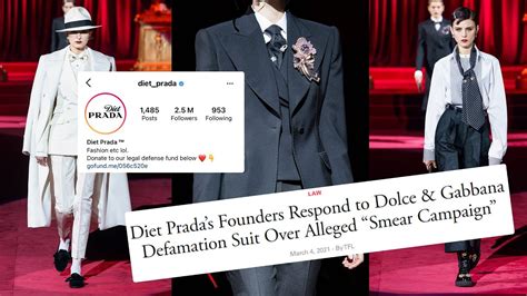 prada think of d and g|diet prada lawsuit update.